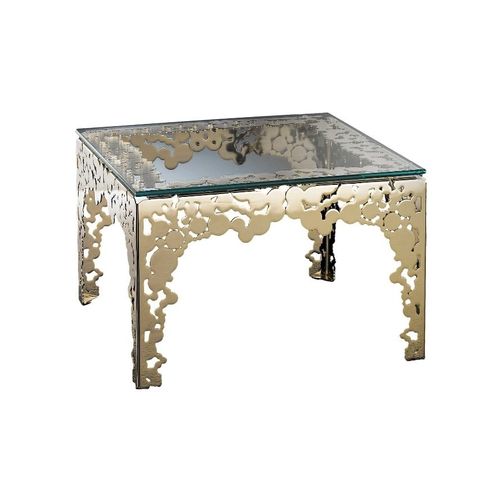 Table basse contemporaine - BUBBLES : 427 - iDL - en verre / en métal / avec piètement en métal