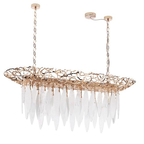 Lustre design original - Elite - iDL - en verre de Murano / en métal / professionnel