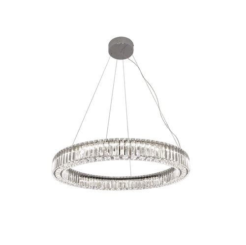 Suspension - DIAMANTE  - iDL - en métal / en cristal / contemporaine