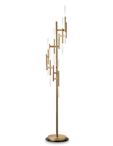 Lampe sur pied - Ekl&egrave; - iDL - en métal / en verre / contemporaine
