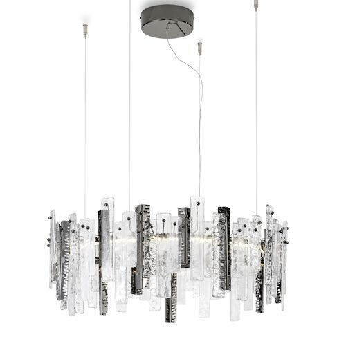 Suspension - ARTIC  - iDL - en métal / en verre / contemporaine