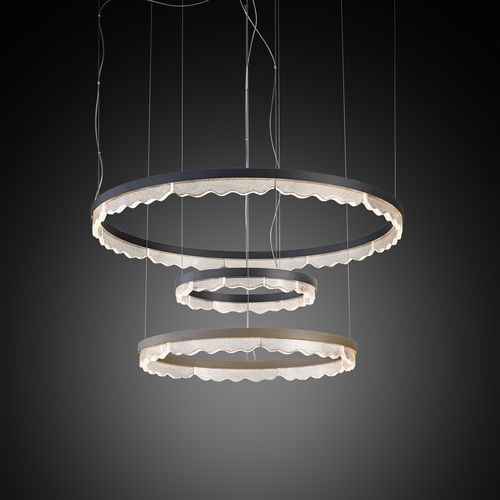 Suspension - MAREA 676/110 - iDL - en métal / en verre / design