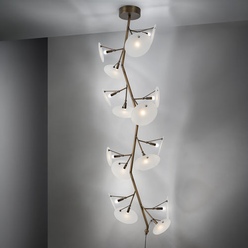 Lampe suspendue - DP - iDL - en métal / en verre / design