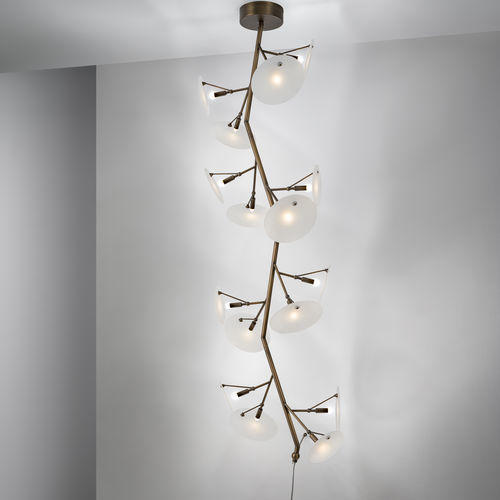 Lampe suspendue - DP - iDL - en métal / en verre / design