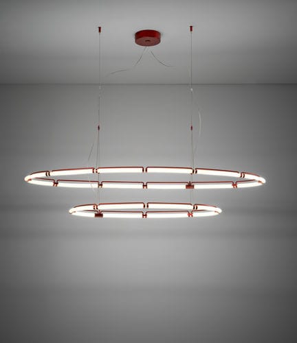 Suspension - ENDLESS  686/2 - iDL - en métal / design minimaliste / d'intérieur