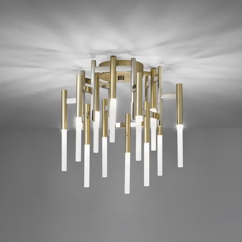 Lustre contemporain - EKLE 668/12PF - iDL - en Plexiglas® / en métal / 1 niveau