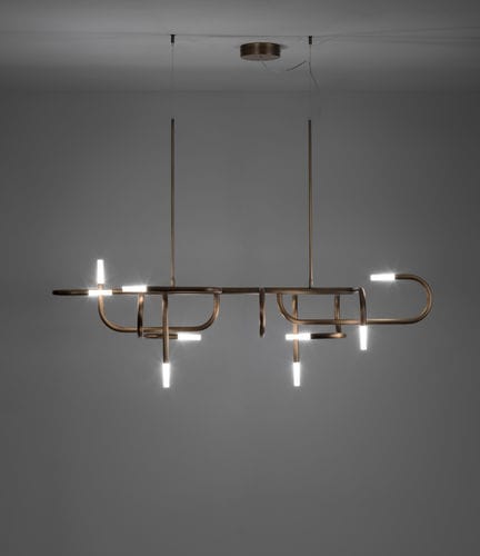 Suspension - MANGROVE - iDL - en métal / design original / d'intérieur