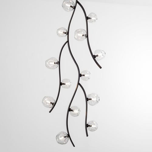 Suspension - NATURE 692/13 - iDL - en métal / en verre soufflé / en verre de Murano