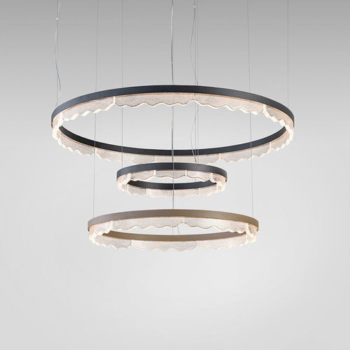 Suspension - MAREA 676/110 - iDL - en métal / en verre / design