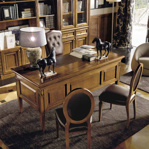 Bureau classique - TURIN - MARTINI MOBILI - en cerisier / avec rangement / professionnel