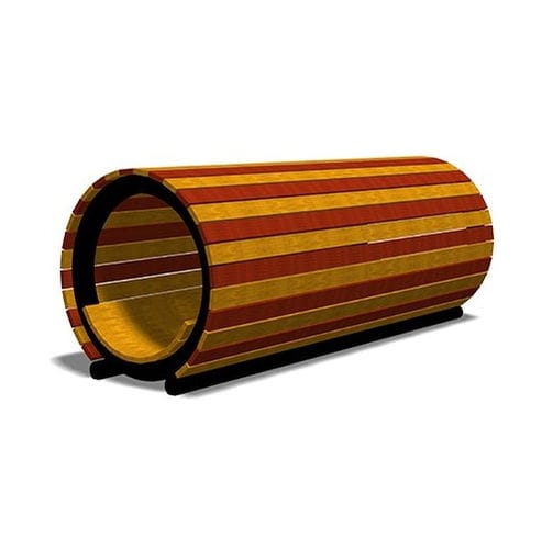 Tunnel pour aire de jeux en bois - RIGATONI - TLF srl