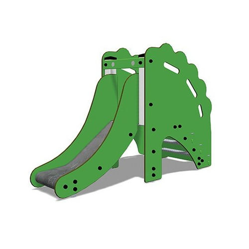 Toboggan droit - SAURO  - TLF srl - pour aire de jeux / en acier inoxydable / en HPL