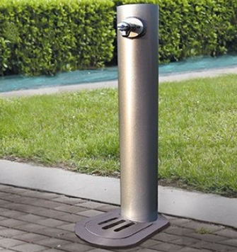 Fontaine à eau d'extérieur - STILLA    - TLF srl - en acier zingué / pour espace public
