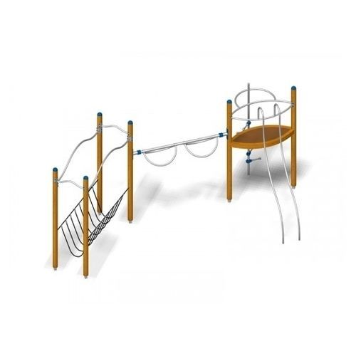 Parcour d'obstacles pour aire de jeux - ELASTICO 301  - TLF srl - plate-forme / passerelle / saut en hauteur