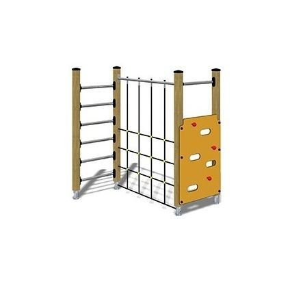 Grimpeur pour aire de jeux - TOGO JIM 2  - TLF srl - en bois