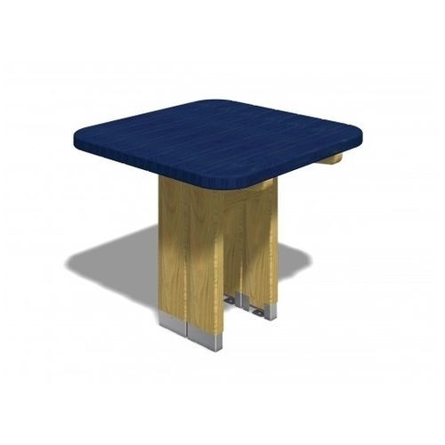 Table contemporaine - NFIB1002ACCP  - TLF srl - en bois / avec piètement en bois / carrée