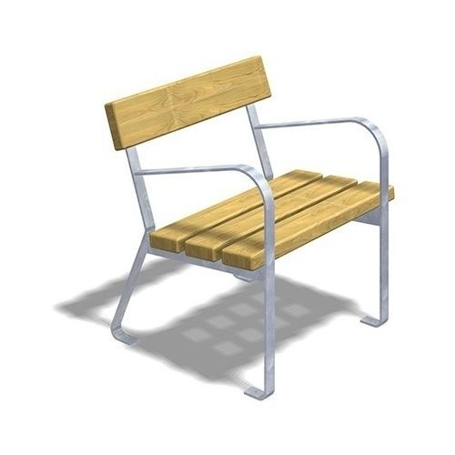 Fauteuil contemporain - OLIVIA    - TLF srl - en bois / en acier galvanisé / beige
