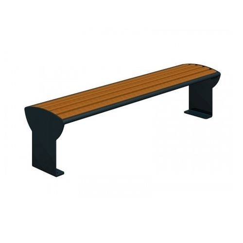 Banc public classique - JESOLO  - TLF srl - en bois / en acier / sans dossier