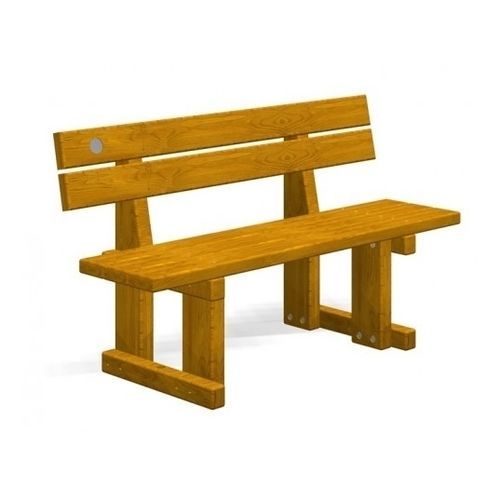 Banc public classique - LA SPEZIA  - TLF srl - en bois / avec dossier / sans accoudoirs