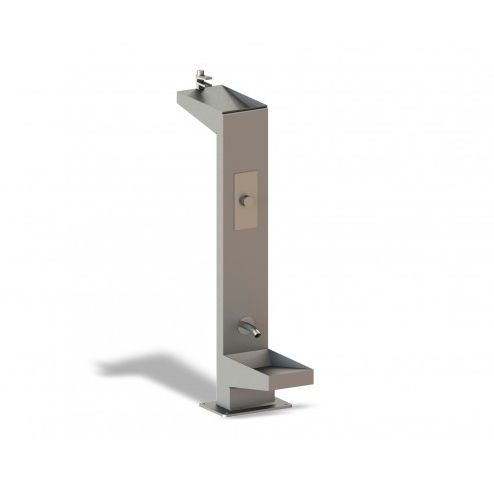Fontaine à eau pour personnes à mobilité réduite - MARGHERITA - TLF srl - pour chiens / sur pied / d'extérieur