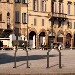 Range-vélo au sol - ARCO  - TLF srl - pour espace public / en métal / professionnel