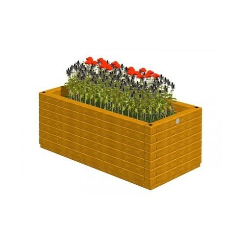 Jardinière en bois - 3.313/B  - TLF srl - rectangulaire / classique / pour espace public