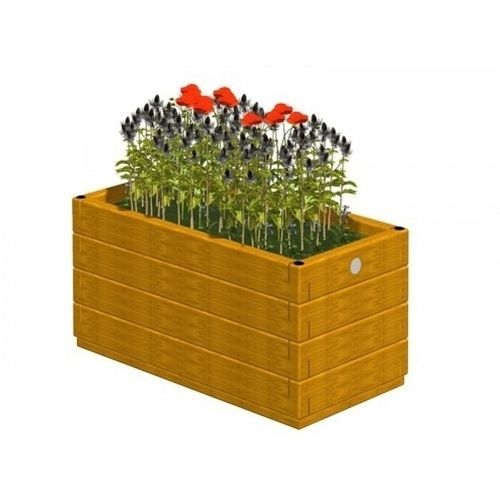 Jardinière en bois - 3.312/C  - TLF srl - rectangulaire / classique / pour espace public