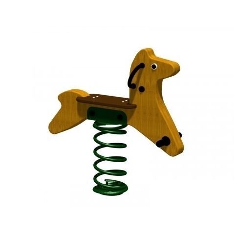 Jeu à ressort en métal - BAMBI  - TLF srl - en bois / animal / monoplace