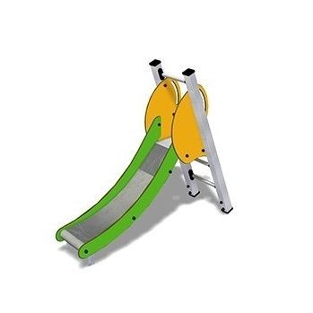 Toboggan droit - TOAG0001HIFS  - TLF srl - pour aire de jeux / en HPL / en aluminium