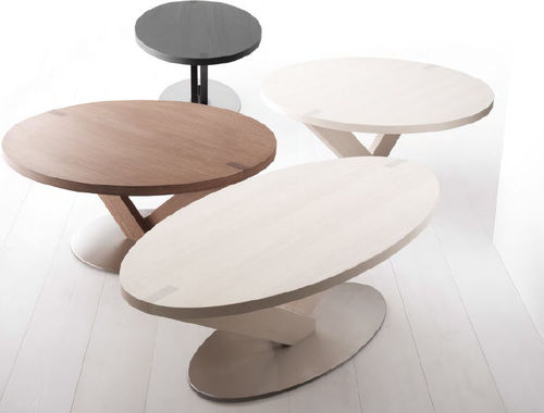 Table d'appoint contemporaine - VICTOR - Flai - en bois / ronde / résidentielle