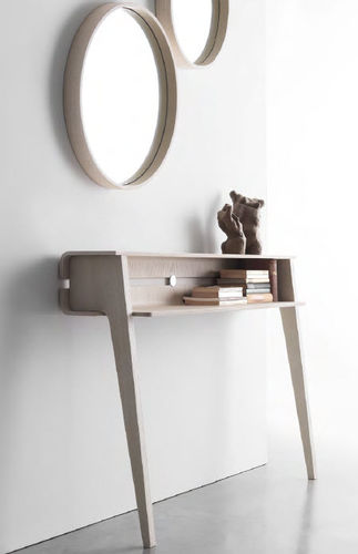 Console contemporaine - NEW-AGE - Flai - en bois / rectangulaire / murale