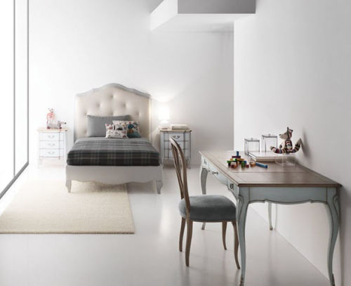 Lit simple - ODILE  - Flai - classique / en cuir