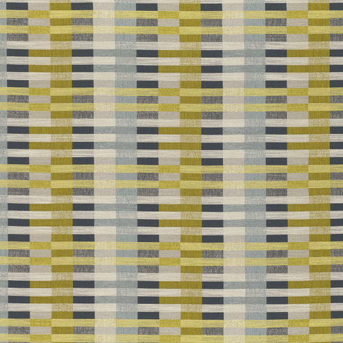 Tissu d'ameublement - LAVIN   - ROMO - pour rideaux / à motif géométrique / en coton