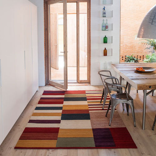 Tapis contemporain - Medina - nanimarquina - à rayures / en laine / rectangulaire