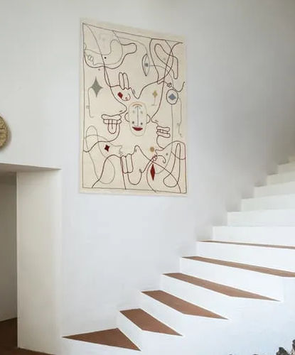 Tapisserie Kilim - SILHOUETTE  - nanimarquina - contemporaine / à motif / en laine de Nouvelle Zélande