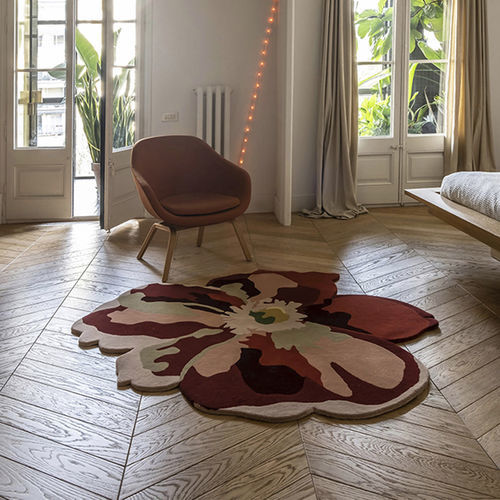 Tapis contemporain - Flora Bloom - nanimarquina - à fleurs / en laine / rectangulaire