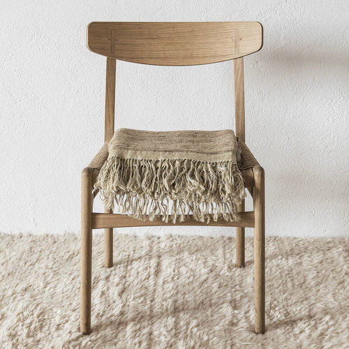 Plaid en lin - Wellbeing - nanimarquina - en soie