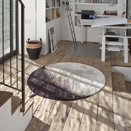 Tapis contemporain - Luna - nanimarquina - à motif / en laine de Nouvelle Zélande / rond