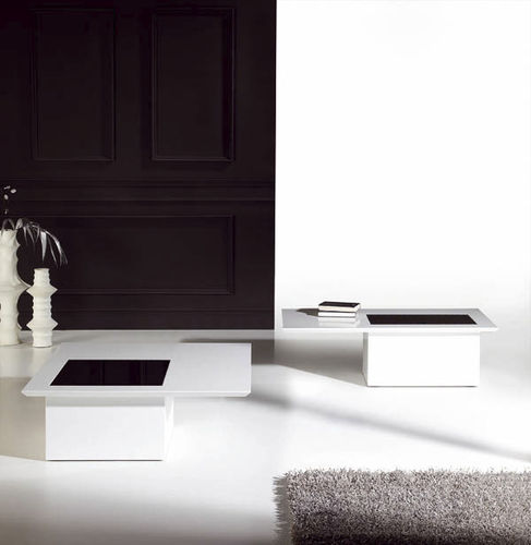 Table basse contemporaine - LUXURY - Tadel Grup - en bois laqué / rectangulaire / résidentielle