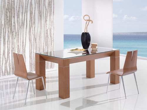 Table à manger contemporaine - ADRA - Tadel Grup - en verre / rectangulaire / résidentielle