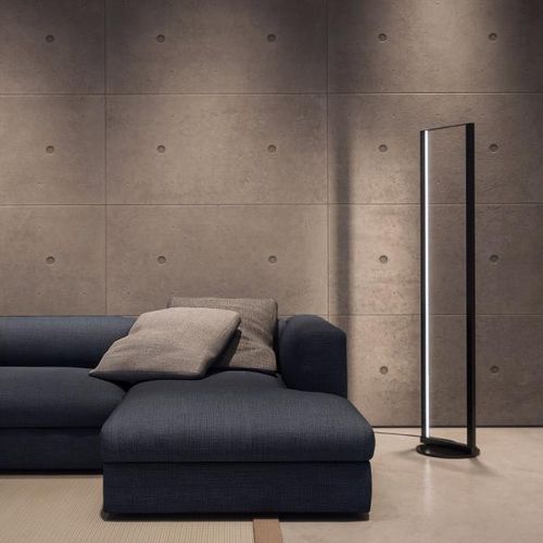 Lampe sur pied - AMADEUS - IDEALLUX - en acier / en polycarbonate / contemporaine