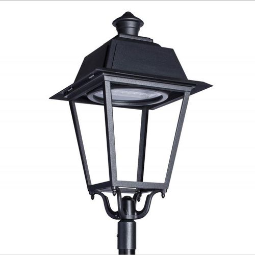 Lampadaire urbain - MALED - IDEALLUX - contemporain / en fonte d'aluminium / en PMMA