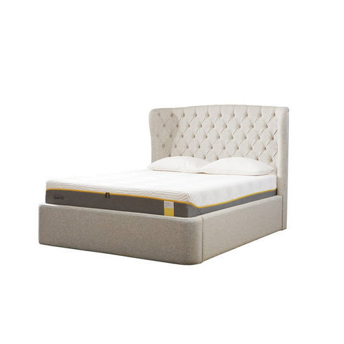 Lit king size - Holcot Ottoman  - TEMPUR - contemporain / tapissé / en tissu