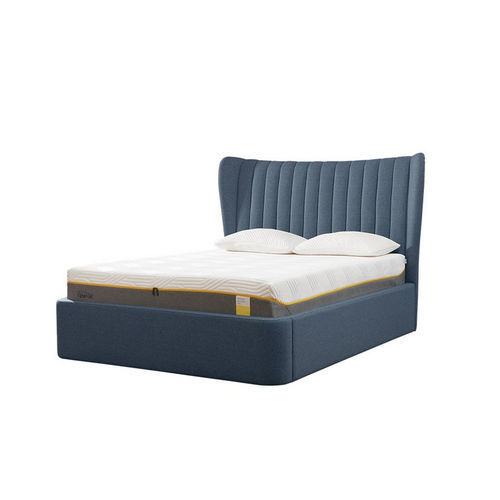 Lit king size - Horton Ottoman - TEMPUR - contemporain / tapissé / avec tête de lit