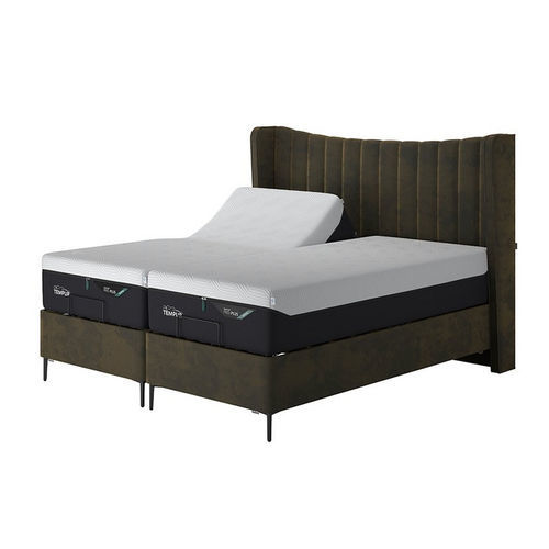 Lit king size - Suffolk Slim - TEMPUR - simple / contemporain / tapissé