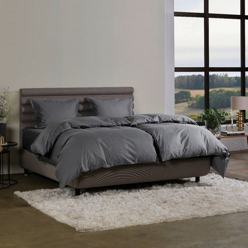 Housse de couette en coton - Luxe - TEMPUR - à motif géométrique