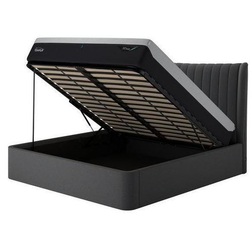 Lit king size - TEMPUR&reg; HORTON OTTOMAN - TEMPUR - moderne / avec tête de lit / avec tête de lit tapissée