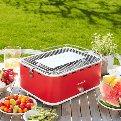 Barbecue à charbon - Carlo - BARBECOOK - électrique / de table / en aluminium