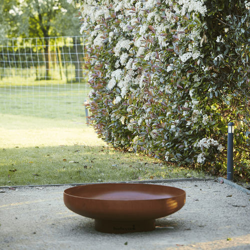 Brasero de jardin à bois - Jack 100 - BARBECOOK - en acier / rond
