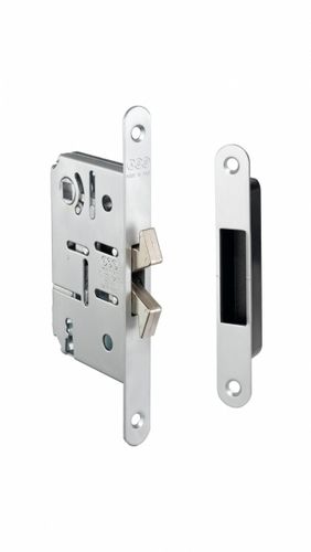Serrure mécanique - SCIVOLA TT - AGB - Alban Giacomo Spa - pour porte coulissante / 1 point / encastrable